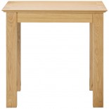 Moreton Oak Fixed Top 80 X 80 Dining Table